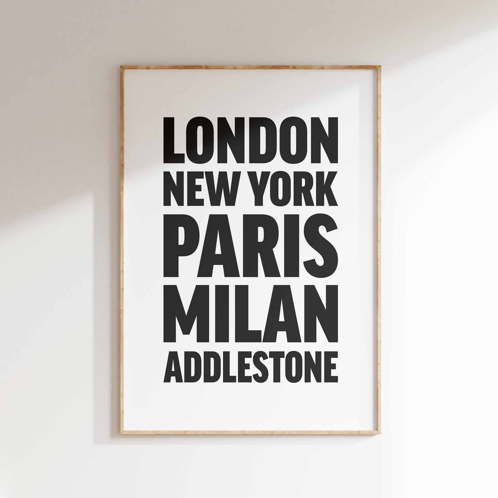 ADDLESTONE poster
