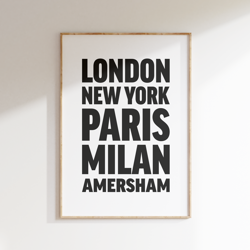 AMERSHAM poster