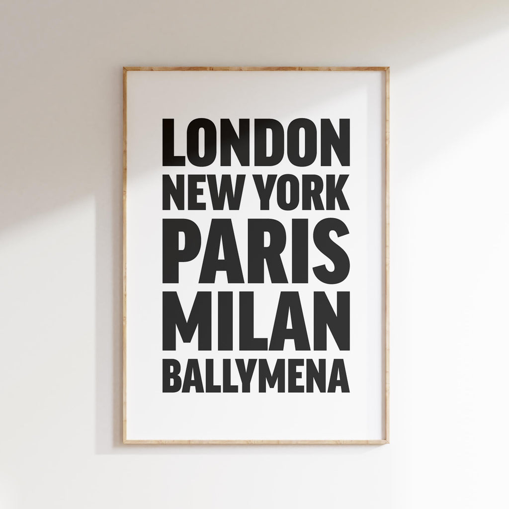 BALLYMENA poster