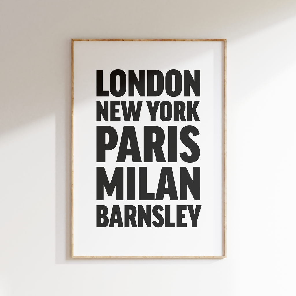 BARNSLEY poster