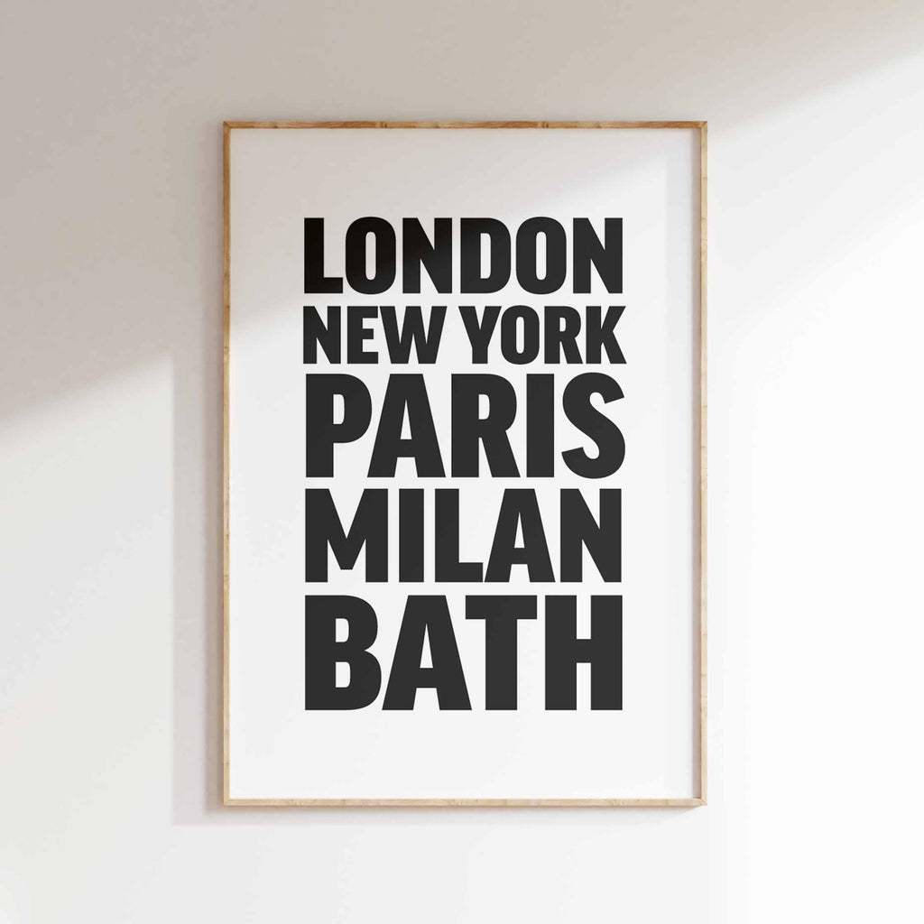 BATH poster
