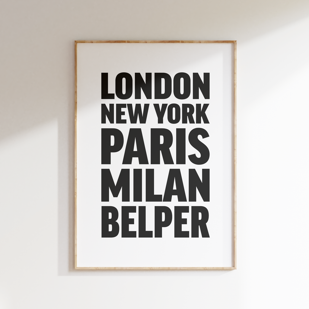 BELPER poster