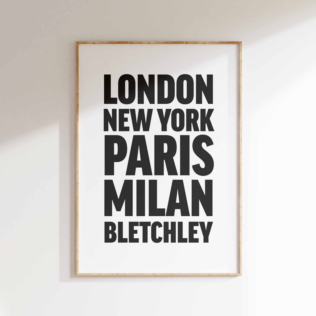 BLETCHLEY poster