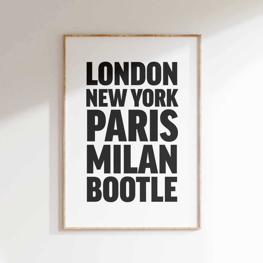 BOOTLE poster