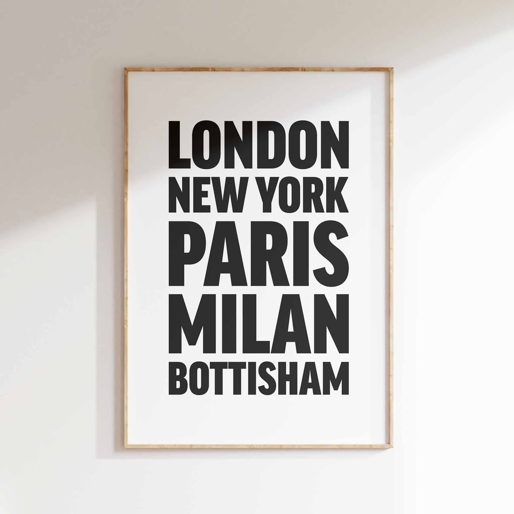 BOTTISHAM poster