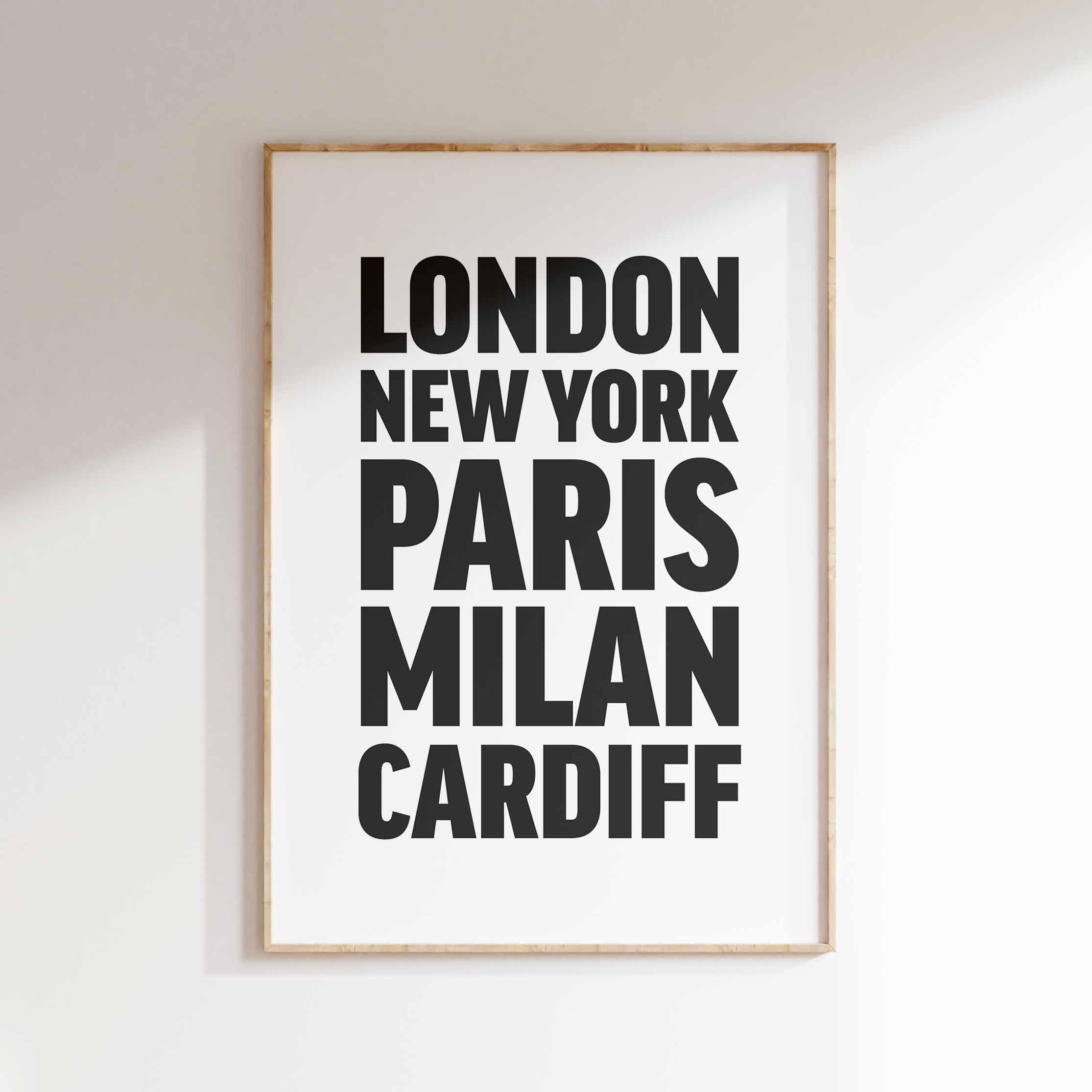 CARDIFF poster