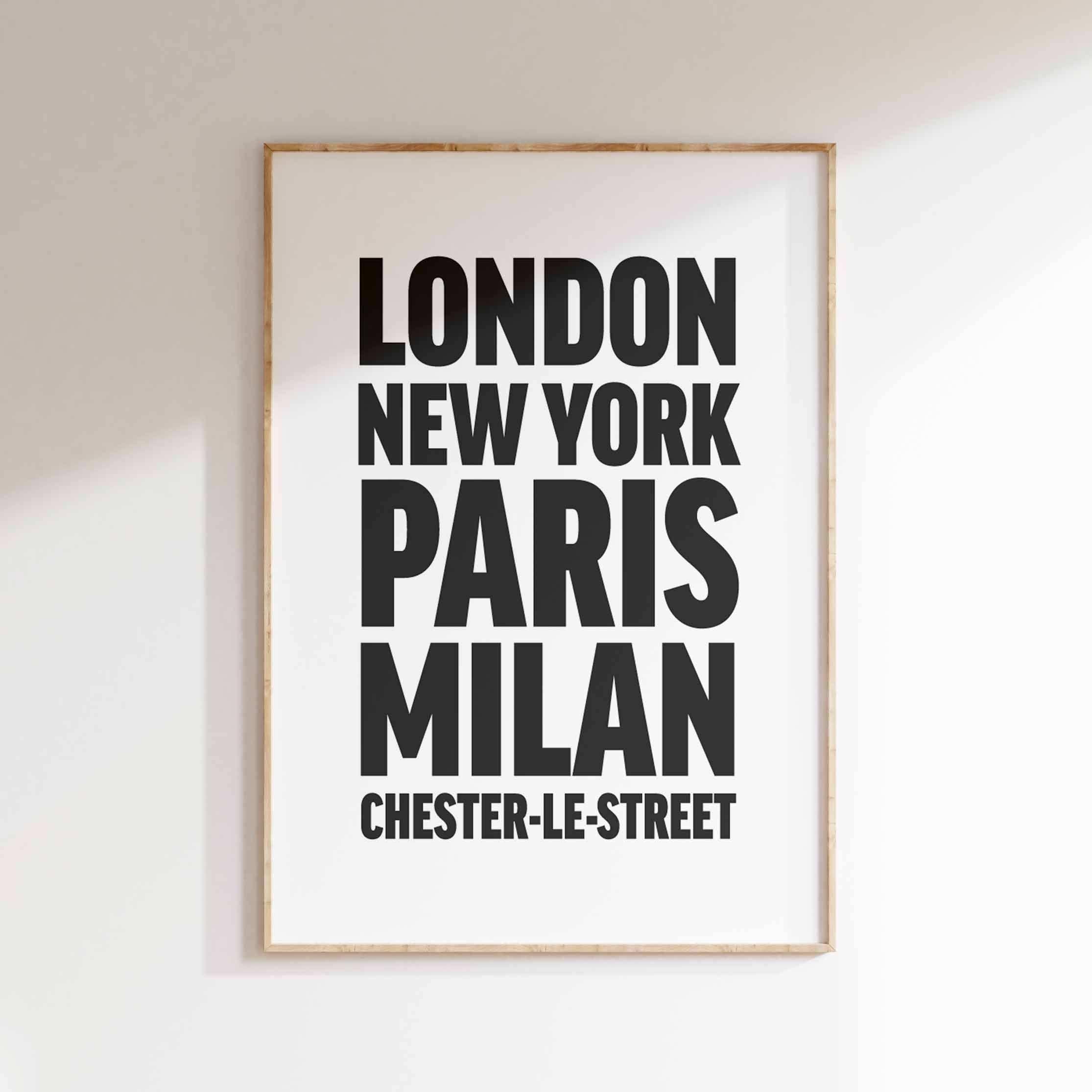 CHESTER-LE-STREET poster