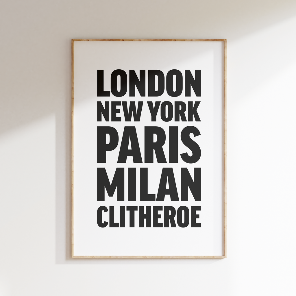 CLITHEROE poster