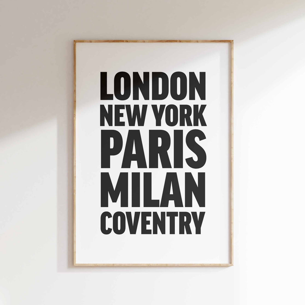 COVENTRY poster