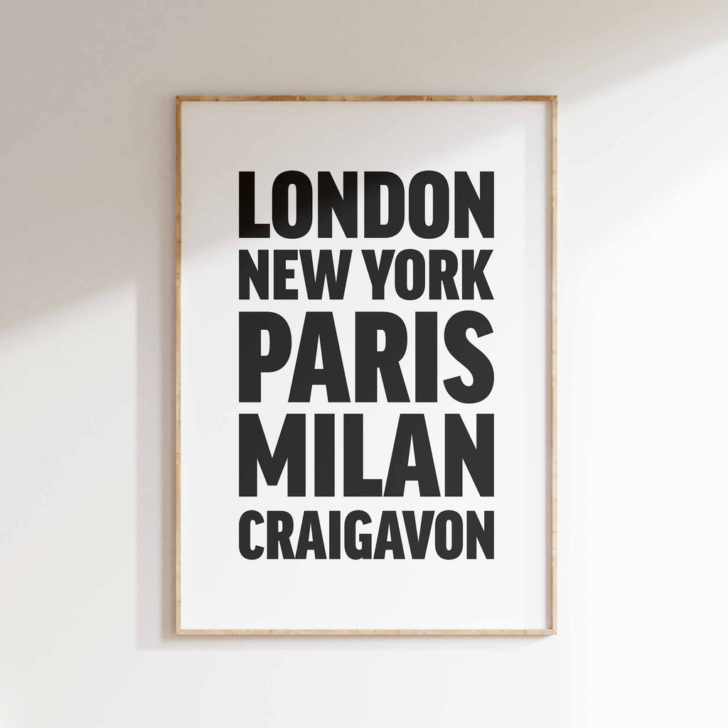 CRAIGAVON poster