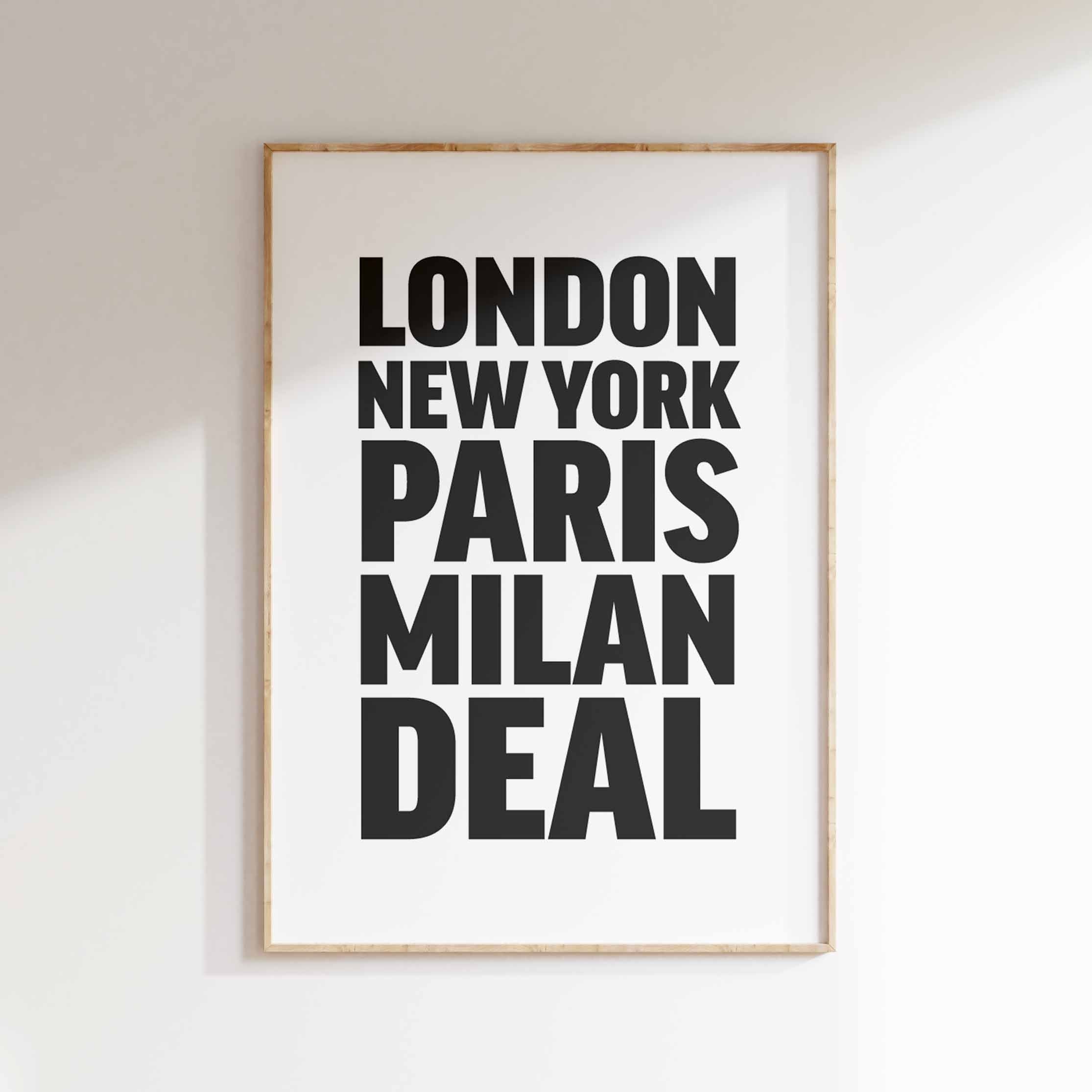 DEAL poster