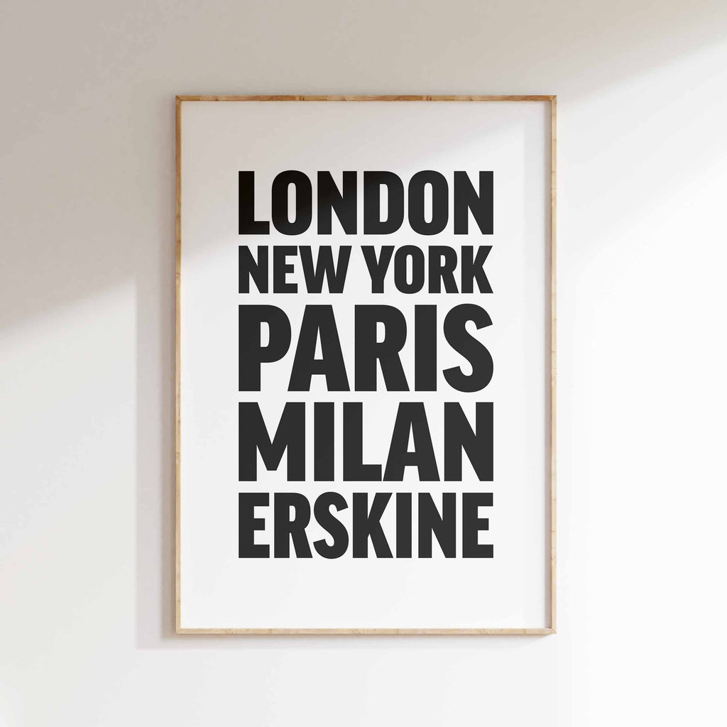 ERSKINE poster