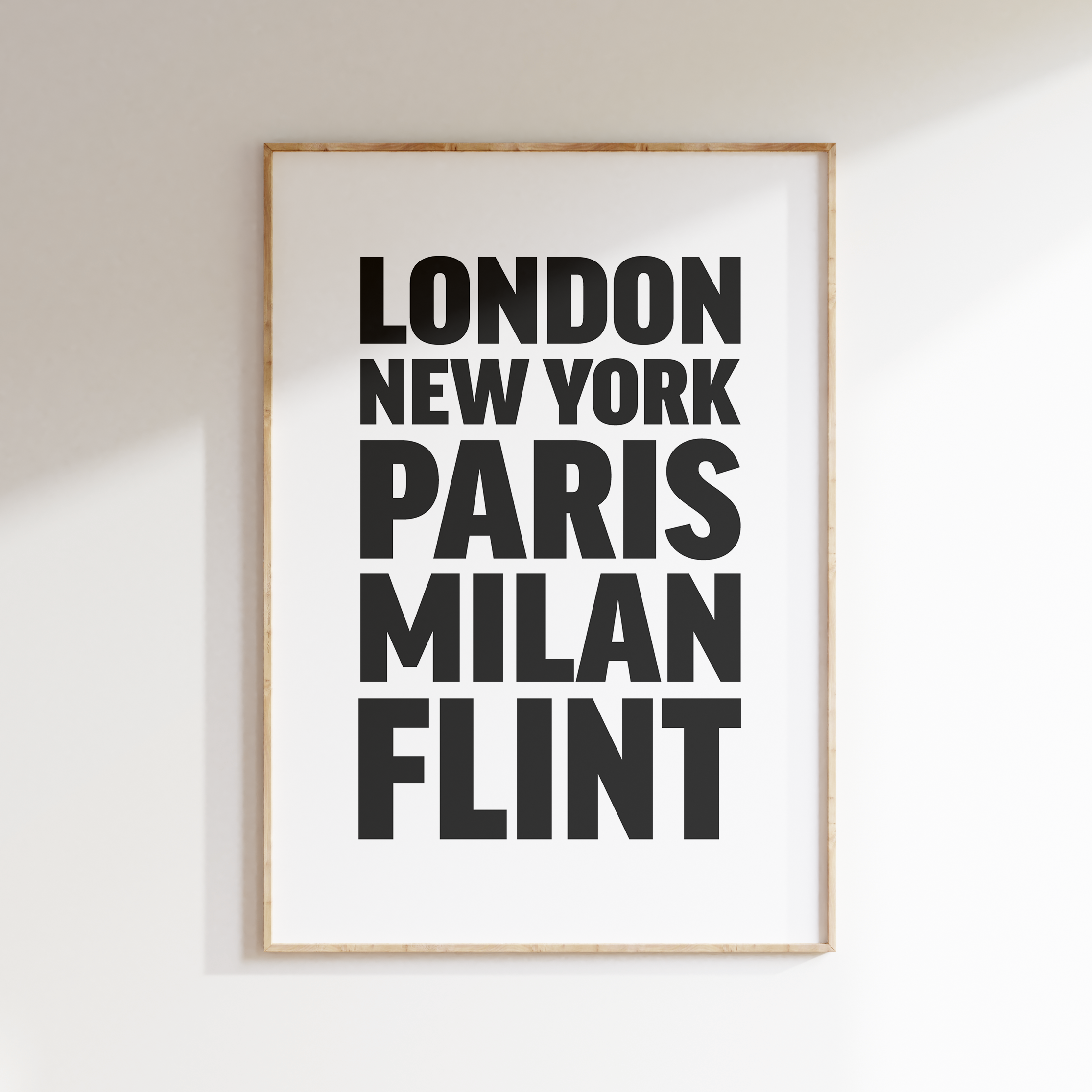 FLINT poster