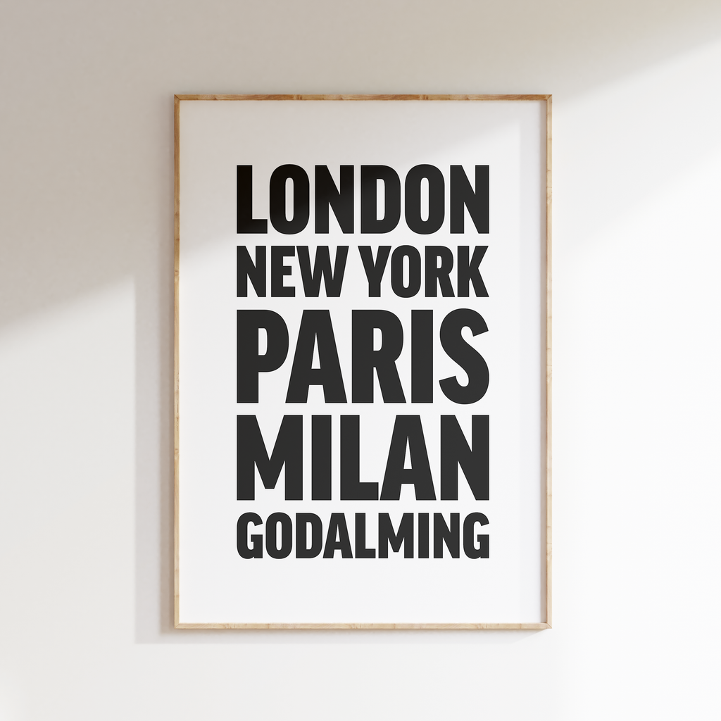GODALMING poster
