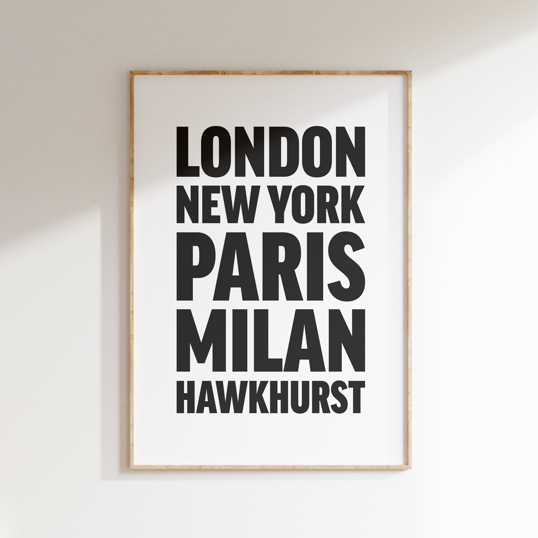 HAWKHURST poster