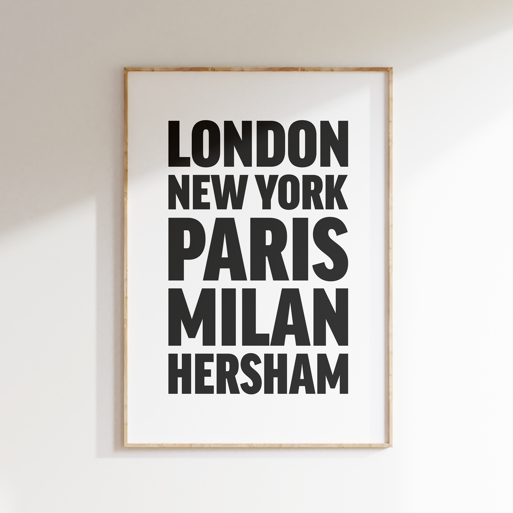 HERSHAM poster