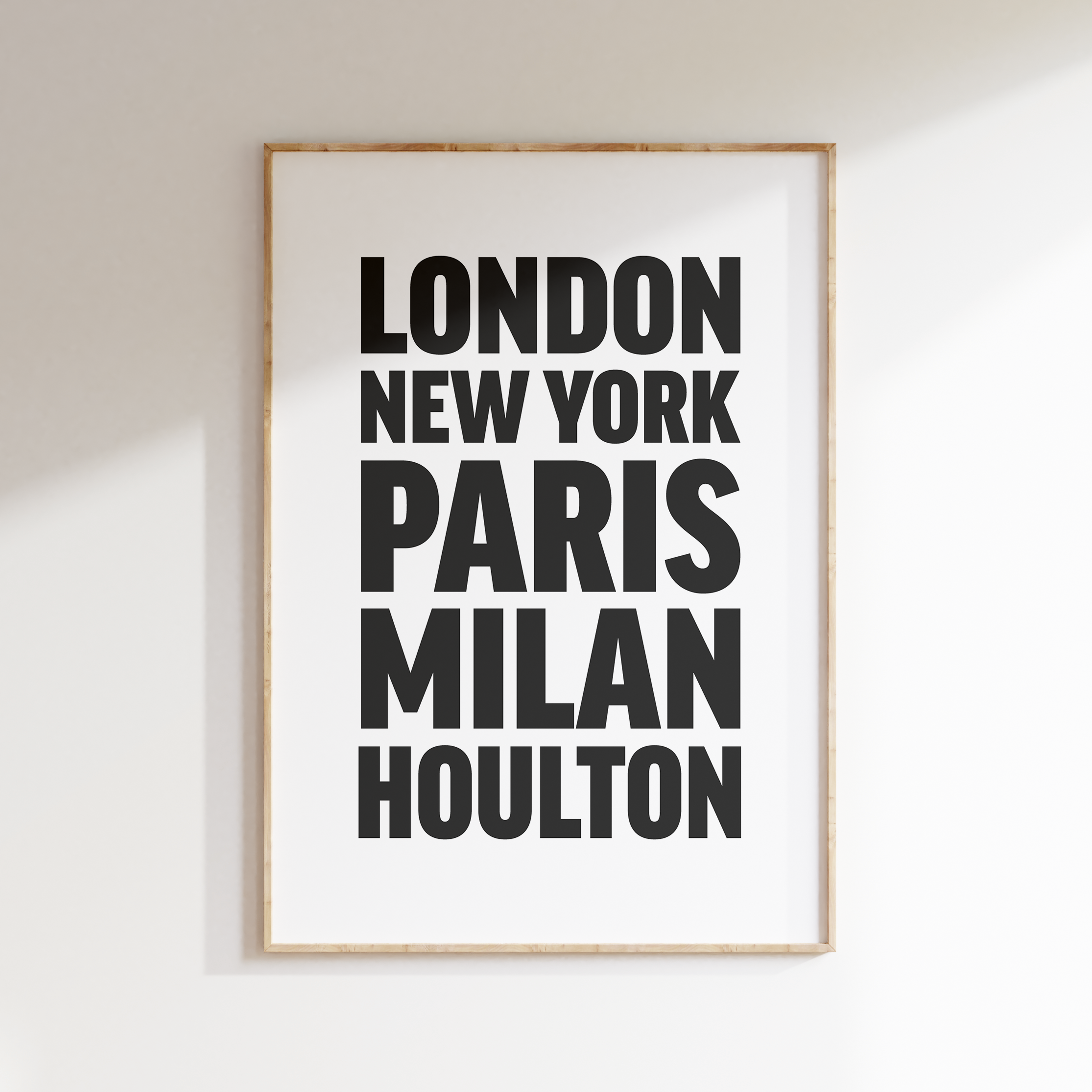 HOULTON poster