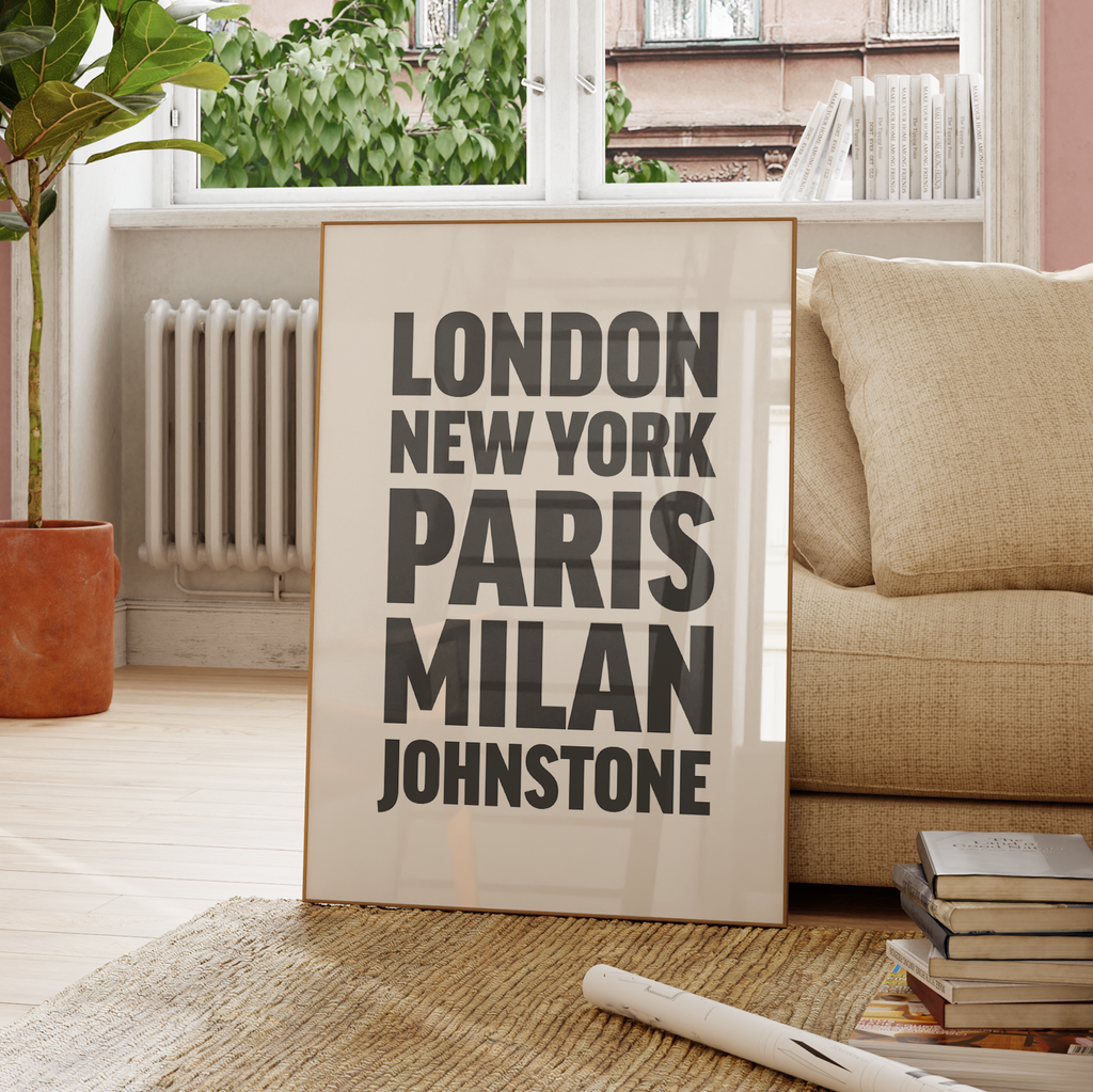 JOHNSTONE poster