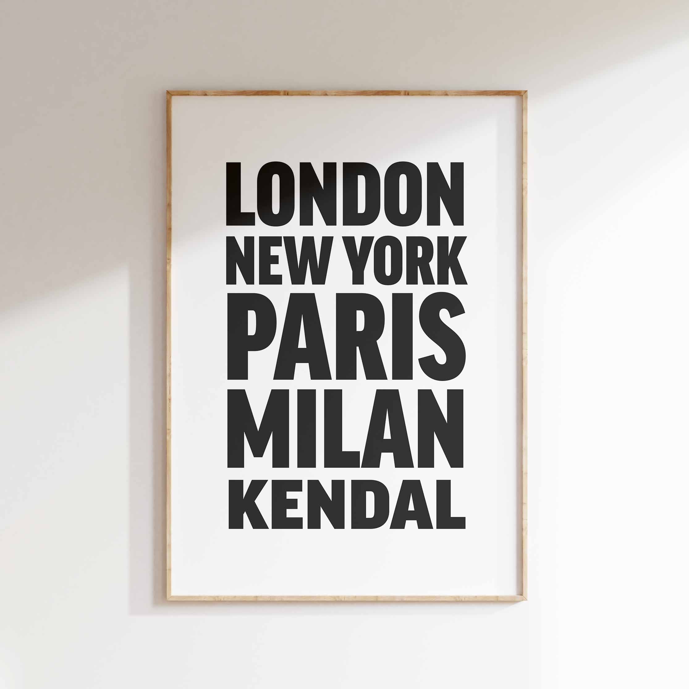 KENDAL poster