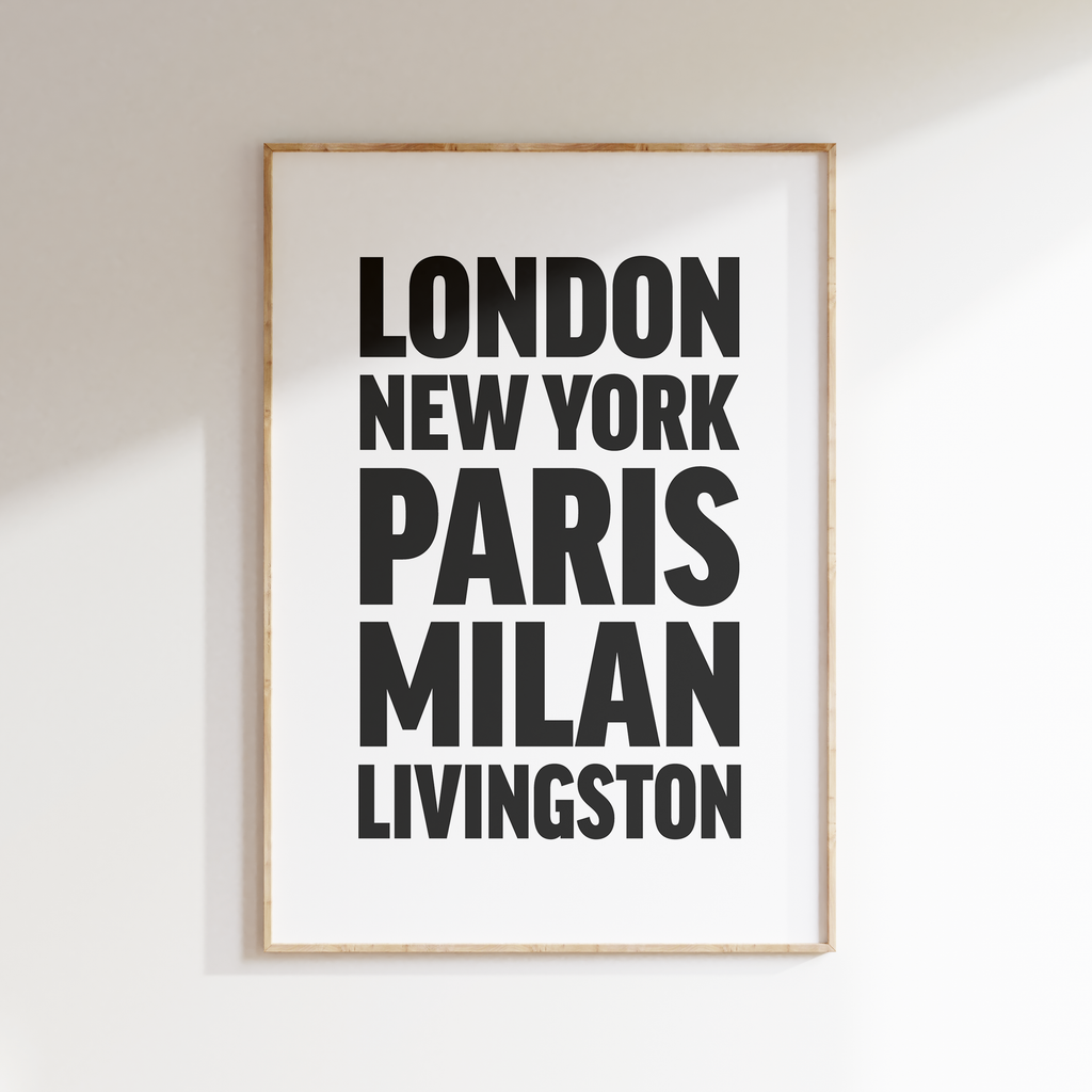 LIVINGSTON poster