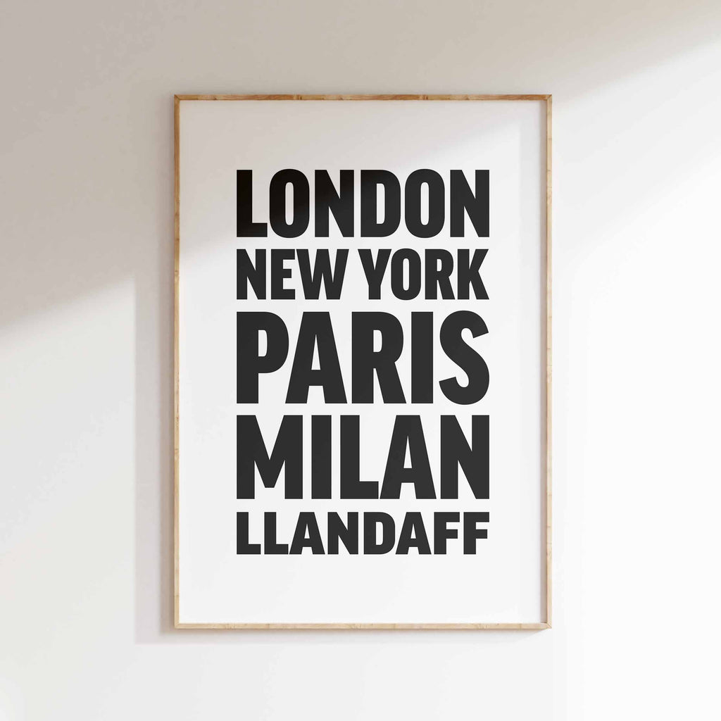 LLANDAFF poster