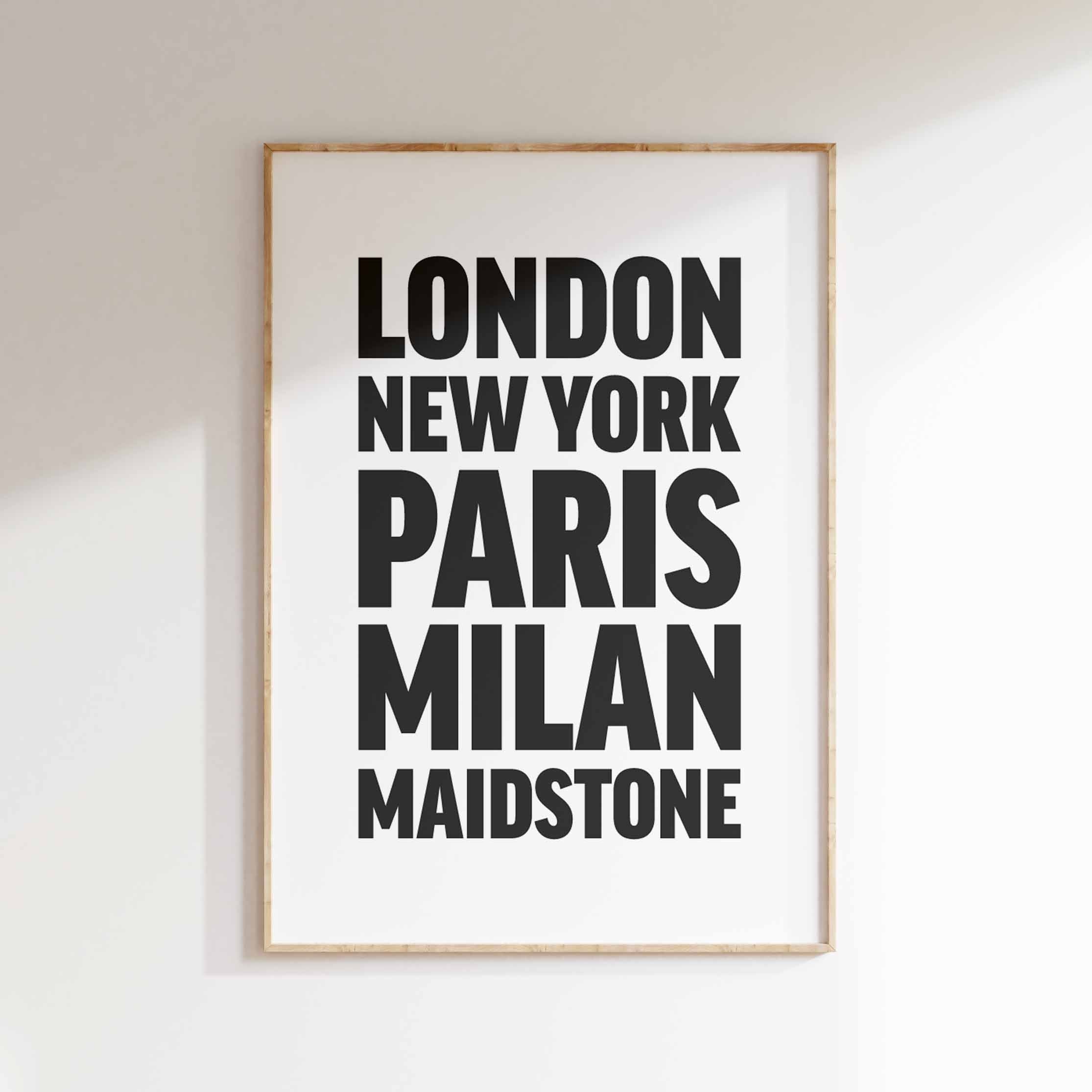 MAIDSTONE poster