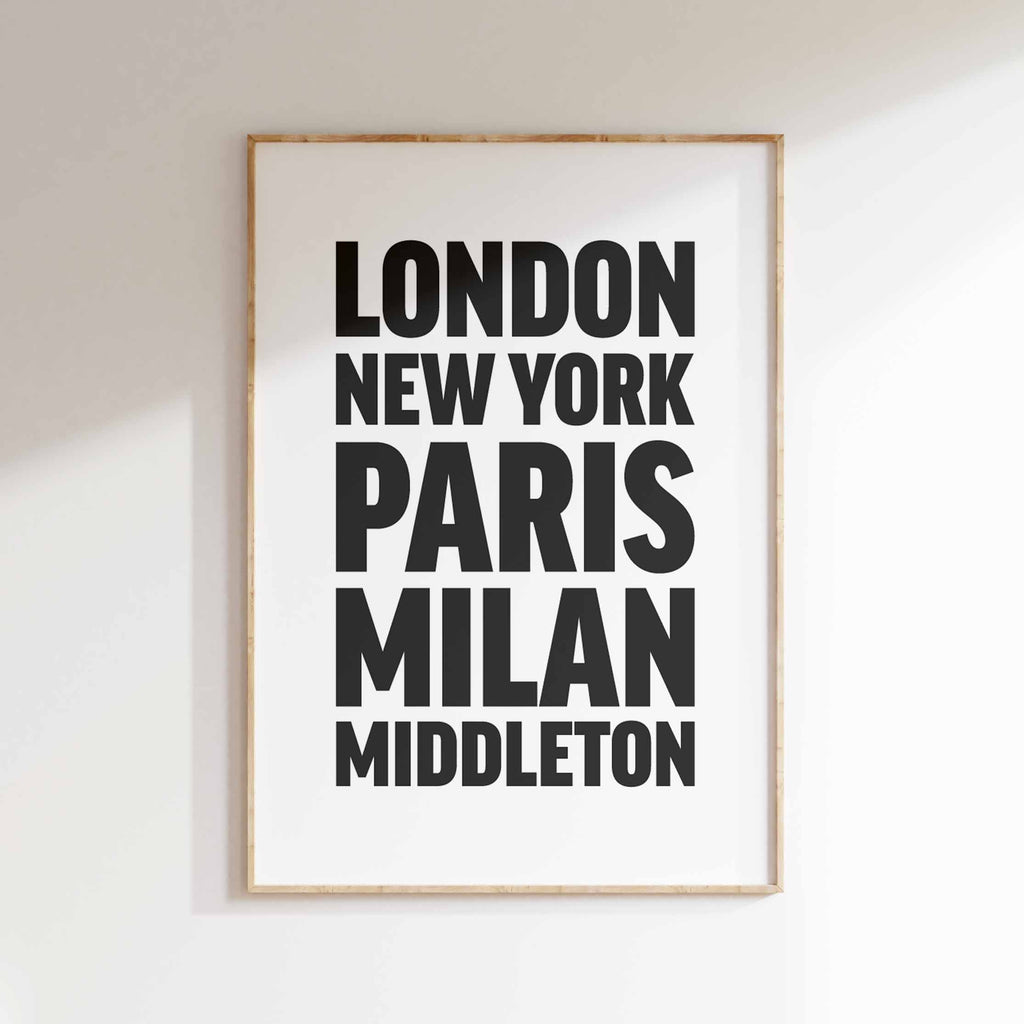 MIDDLETON poster