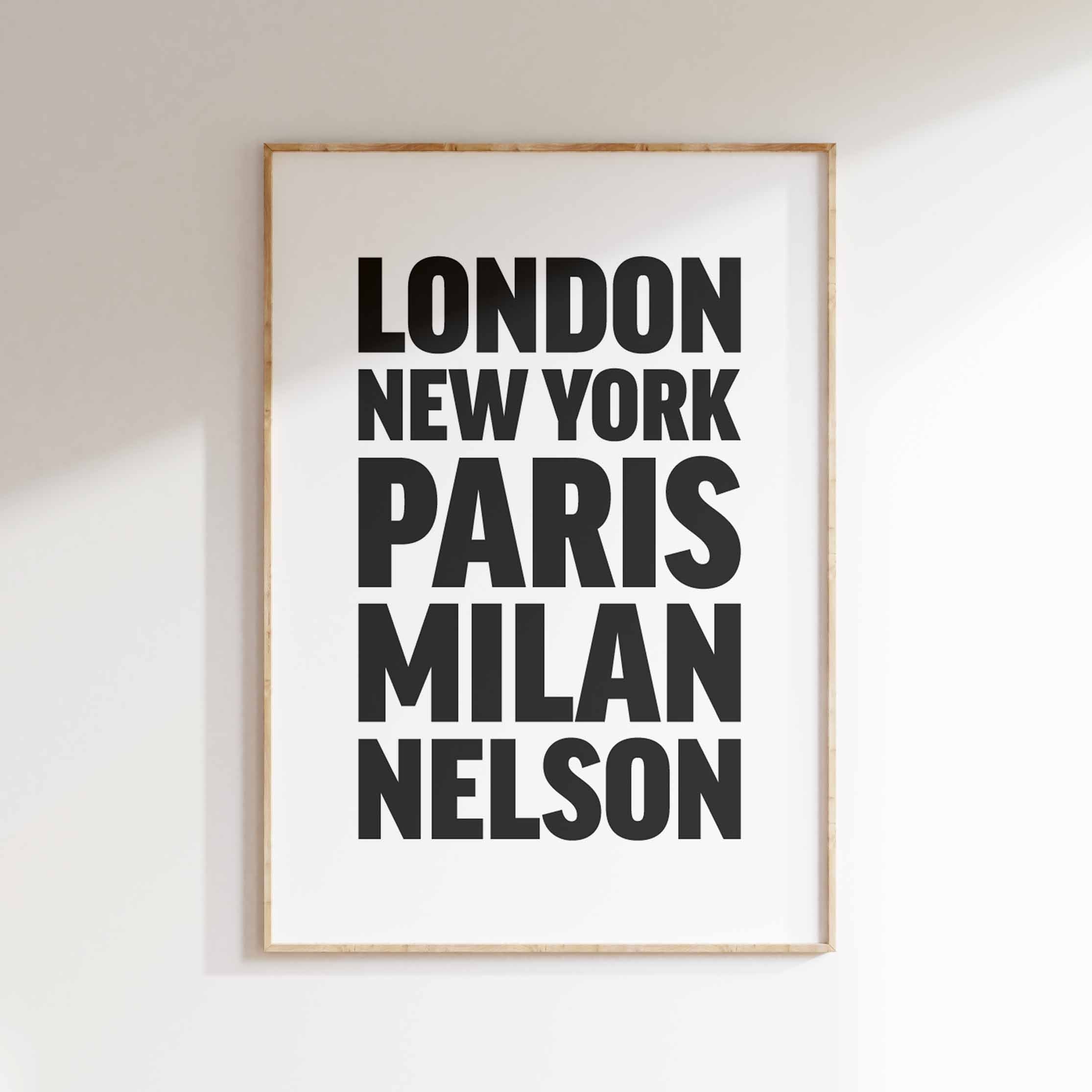 NELSON poster