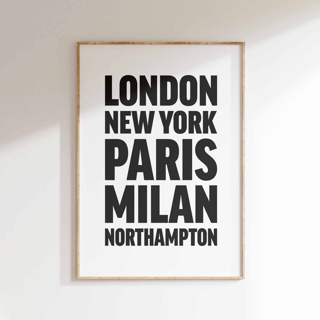 NORTHAMPTON poster