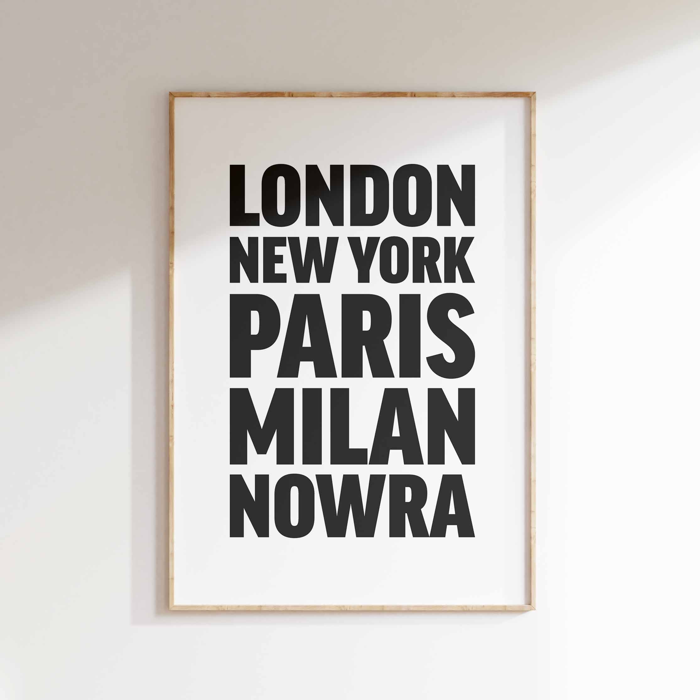 NOWRA poster