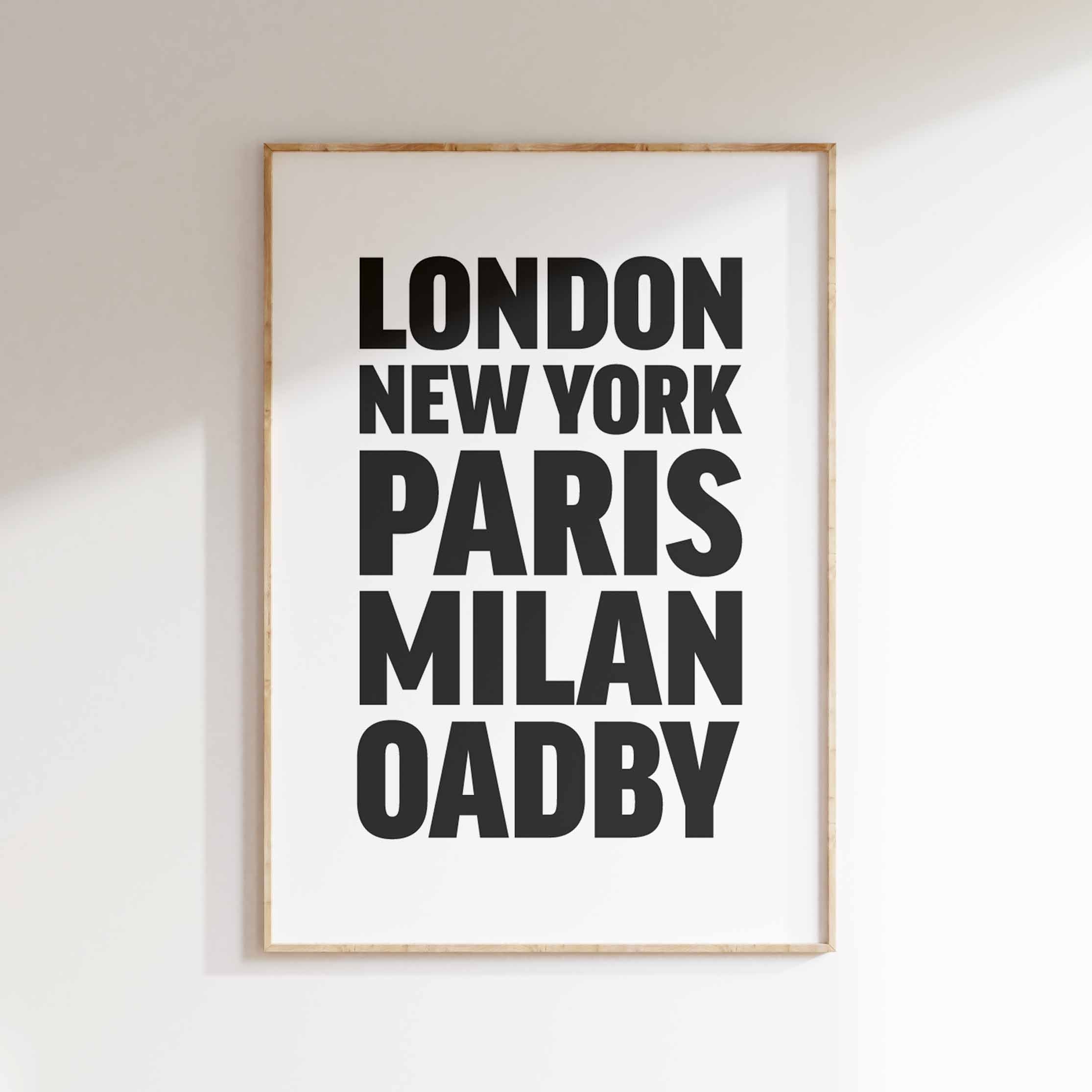 OADBY poster