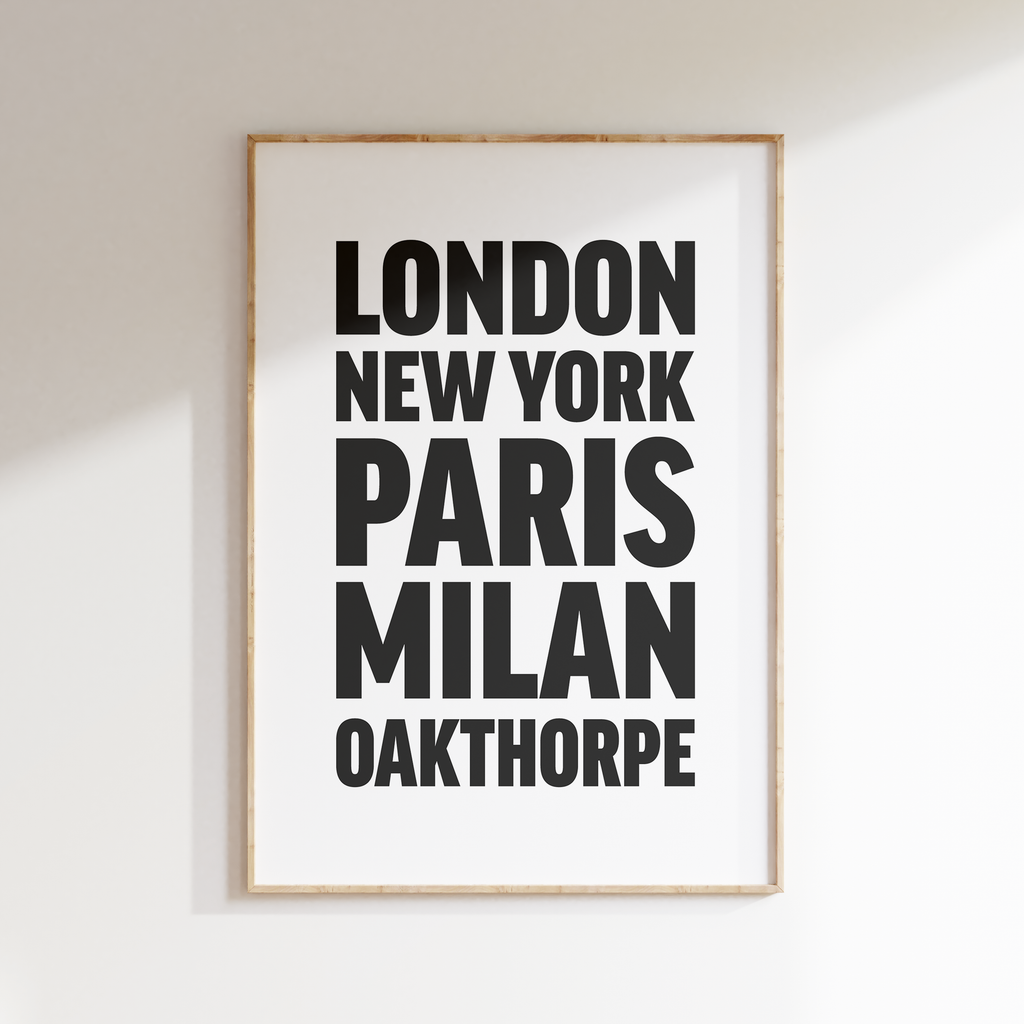OAKTHORPE poster