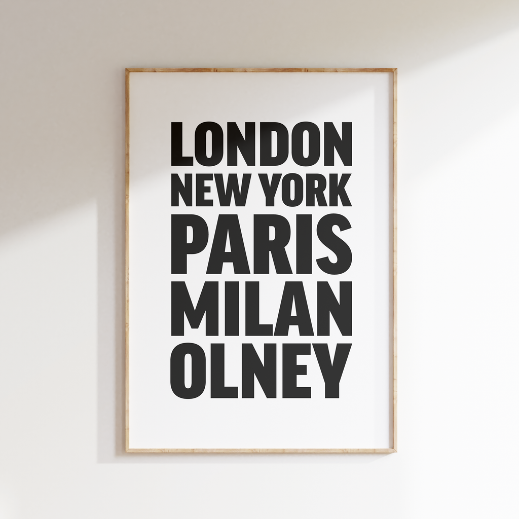 OLNEY poster