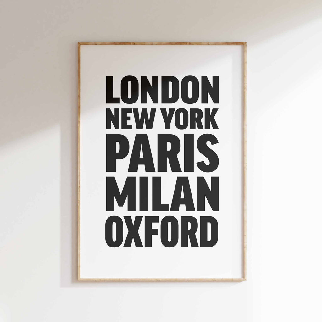 OXFORD poster