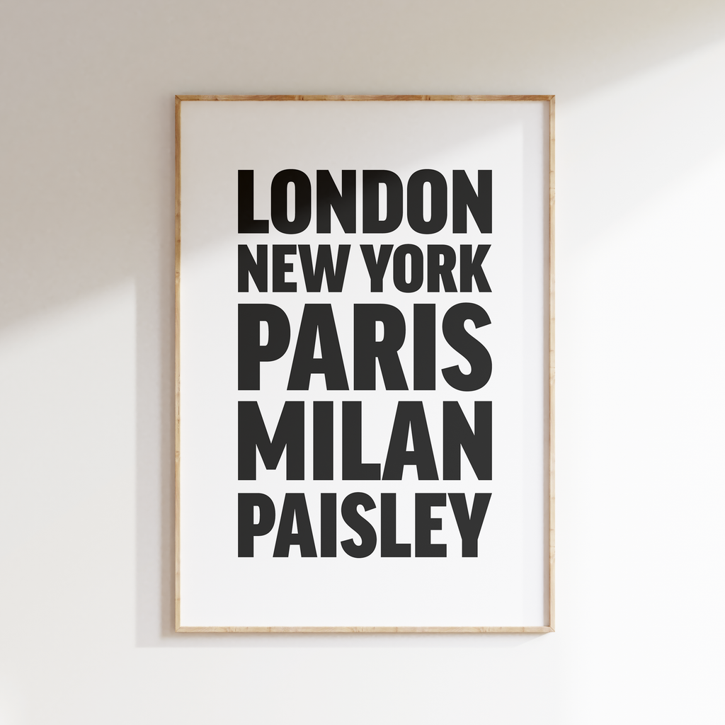 PAISLEY poster