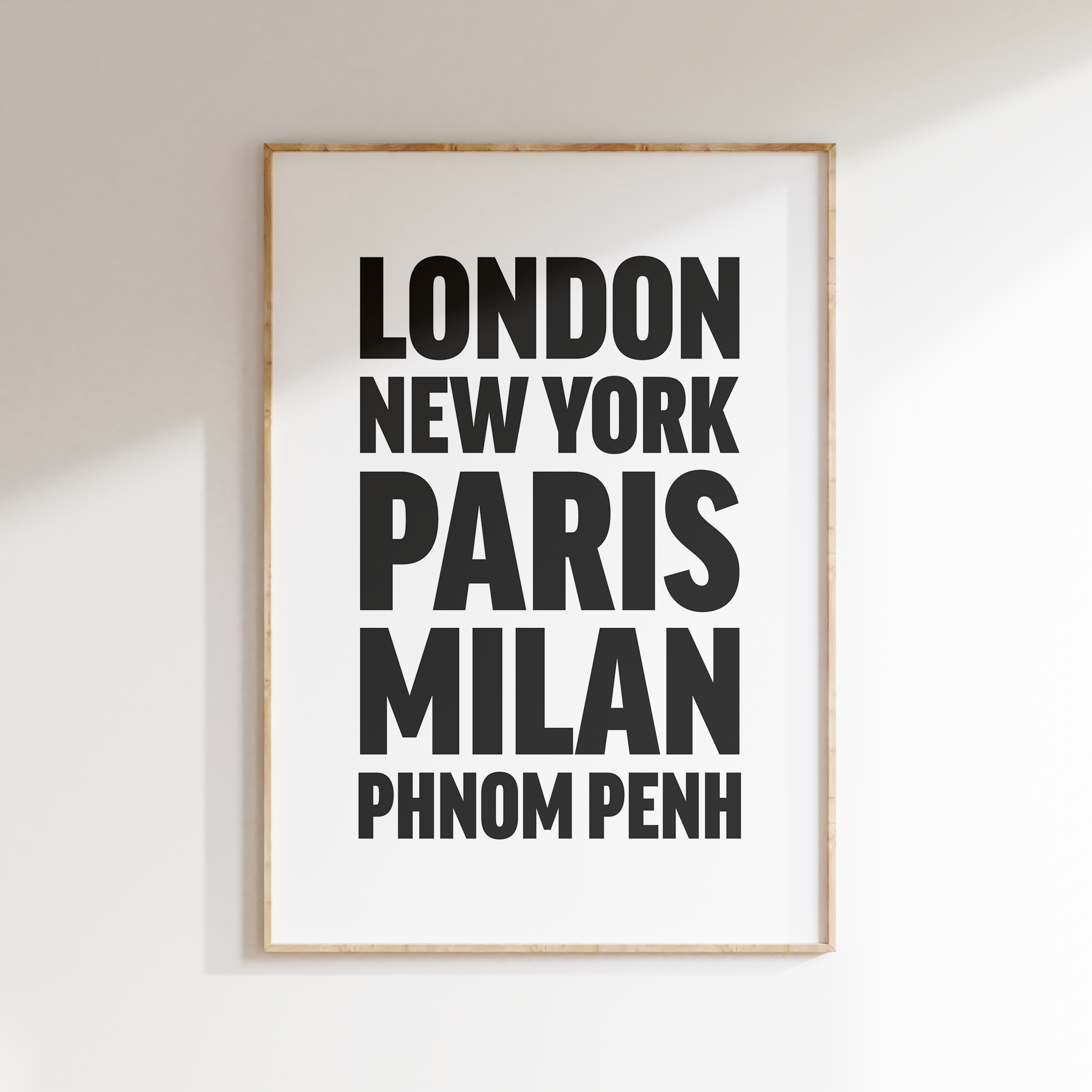 PHNOM PENH poster