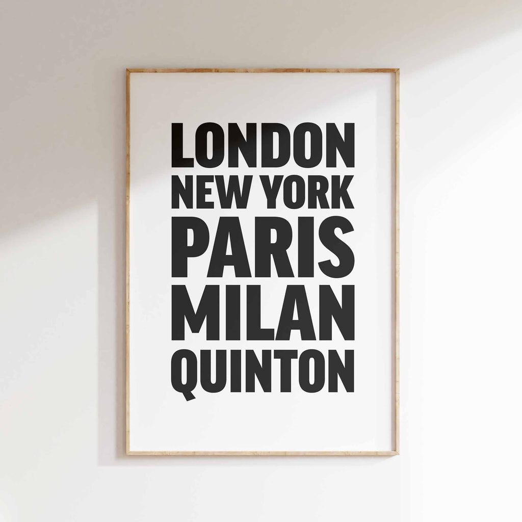 QUINTON poster