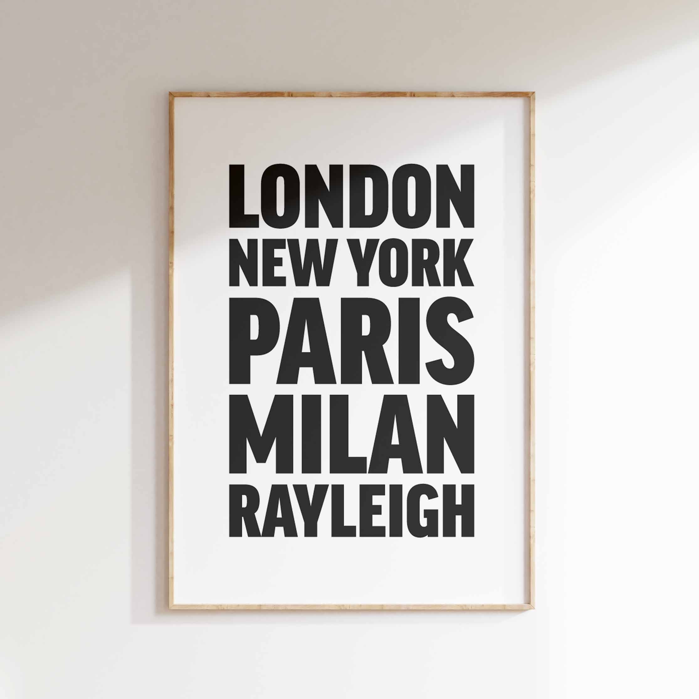 RAYLEIGH poster