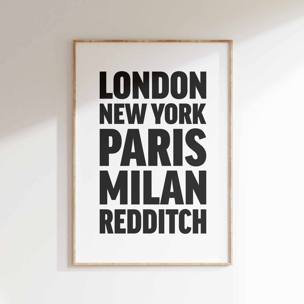 REDDITCH poster