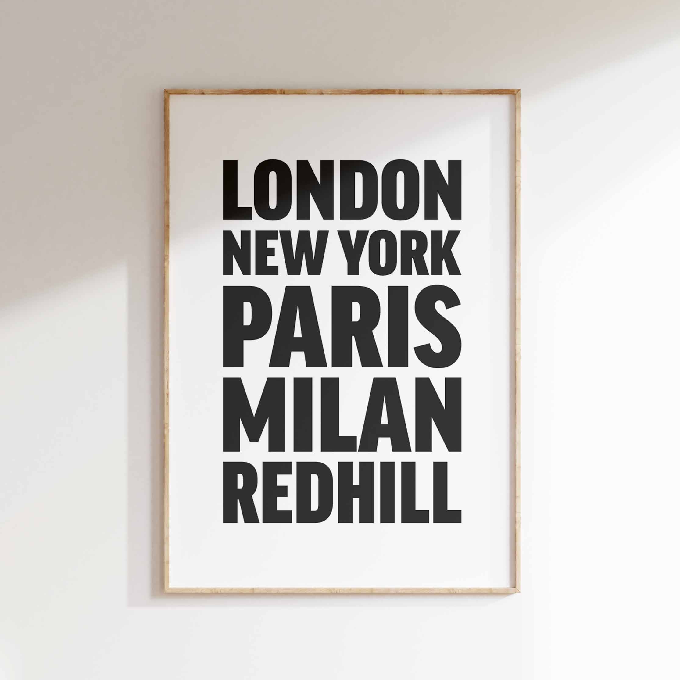 REDHILL poster