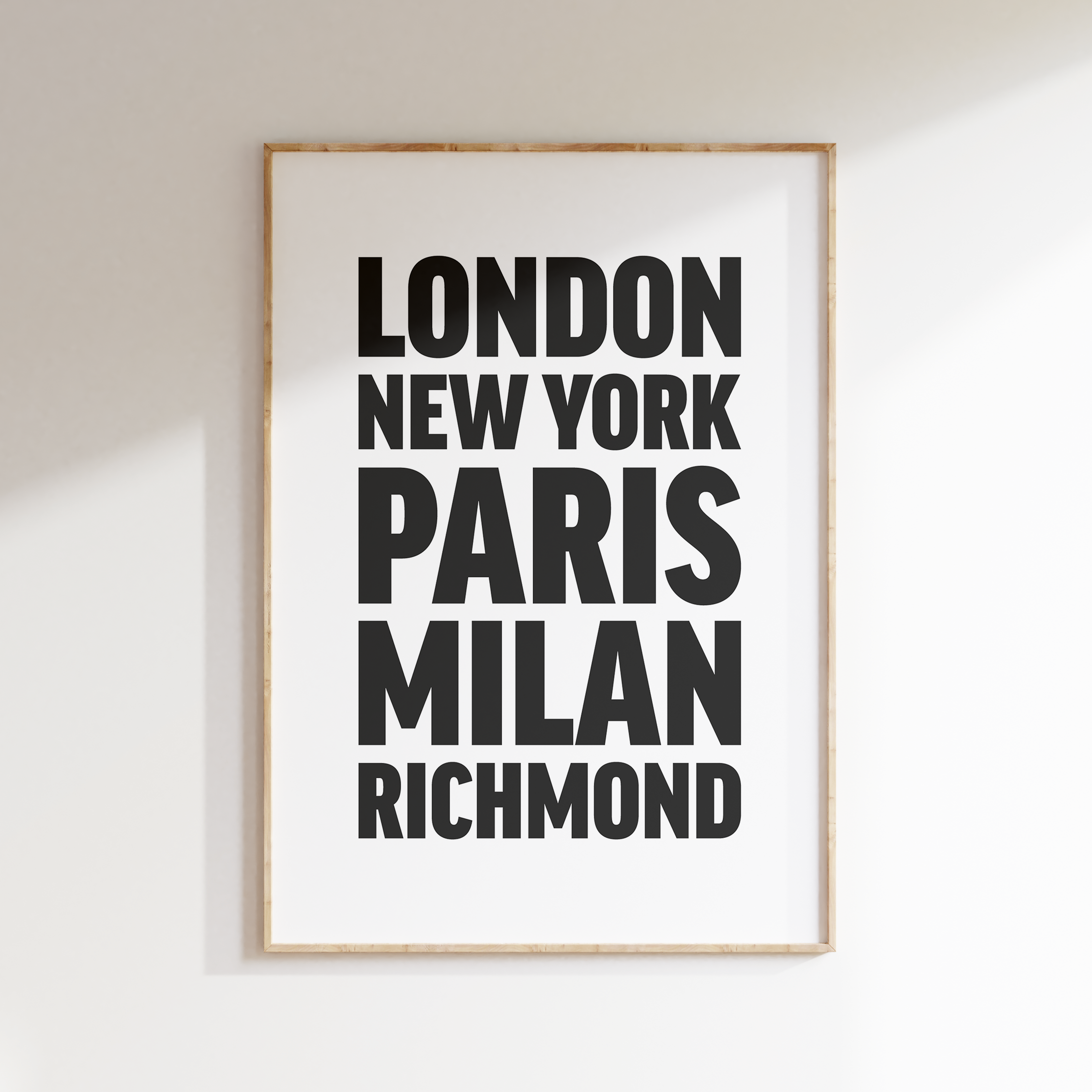 RICHMOND poster