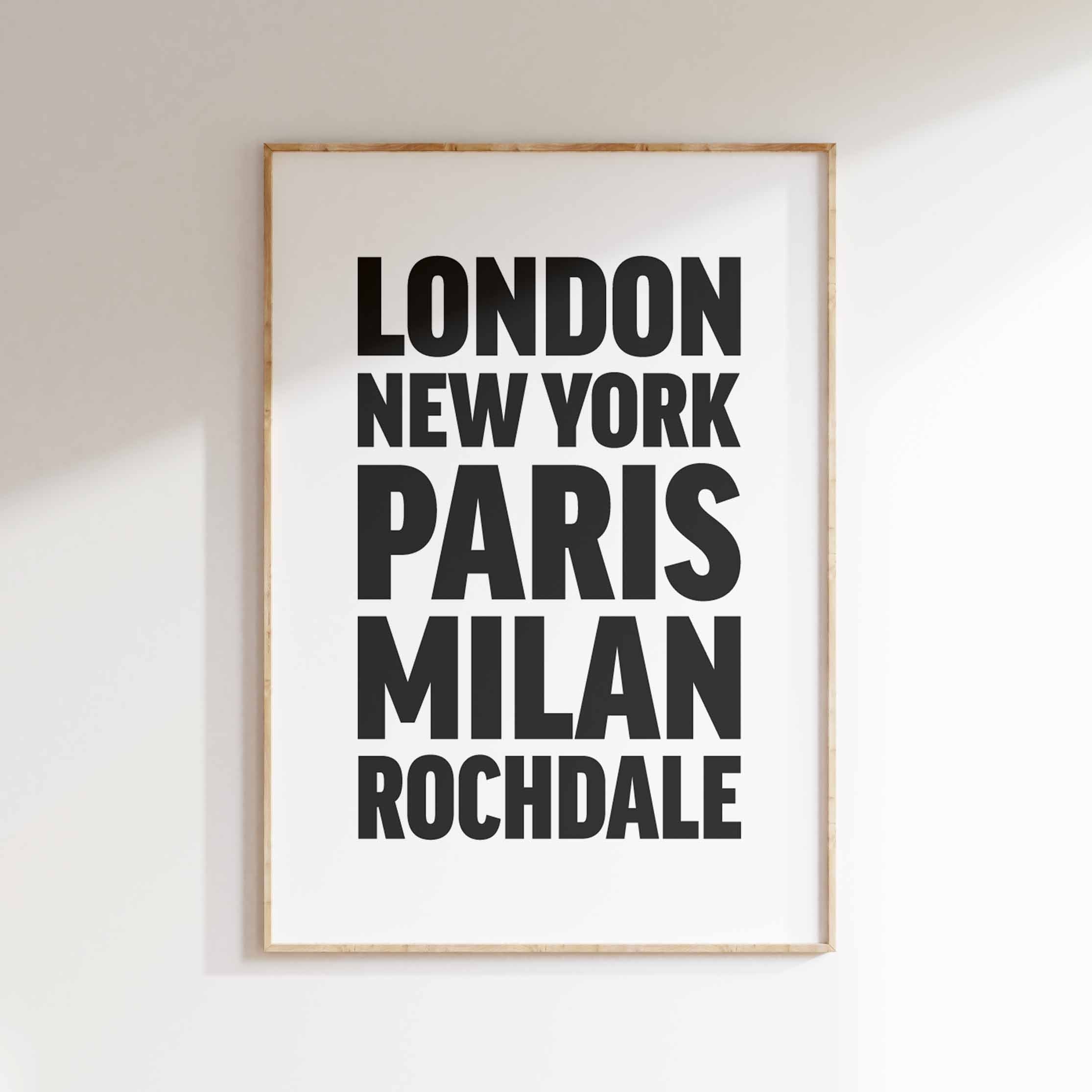 ROCHDALE poster