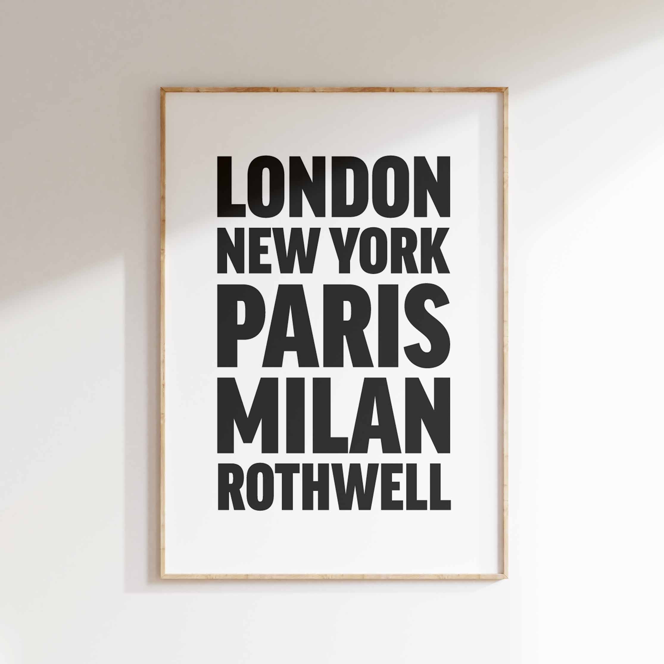 ROTHWELL poster