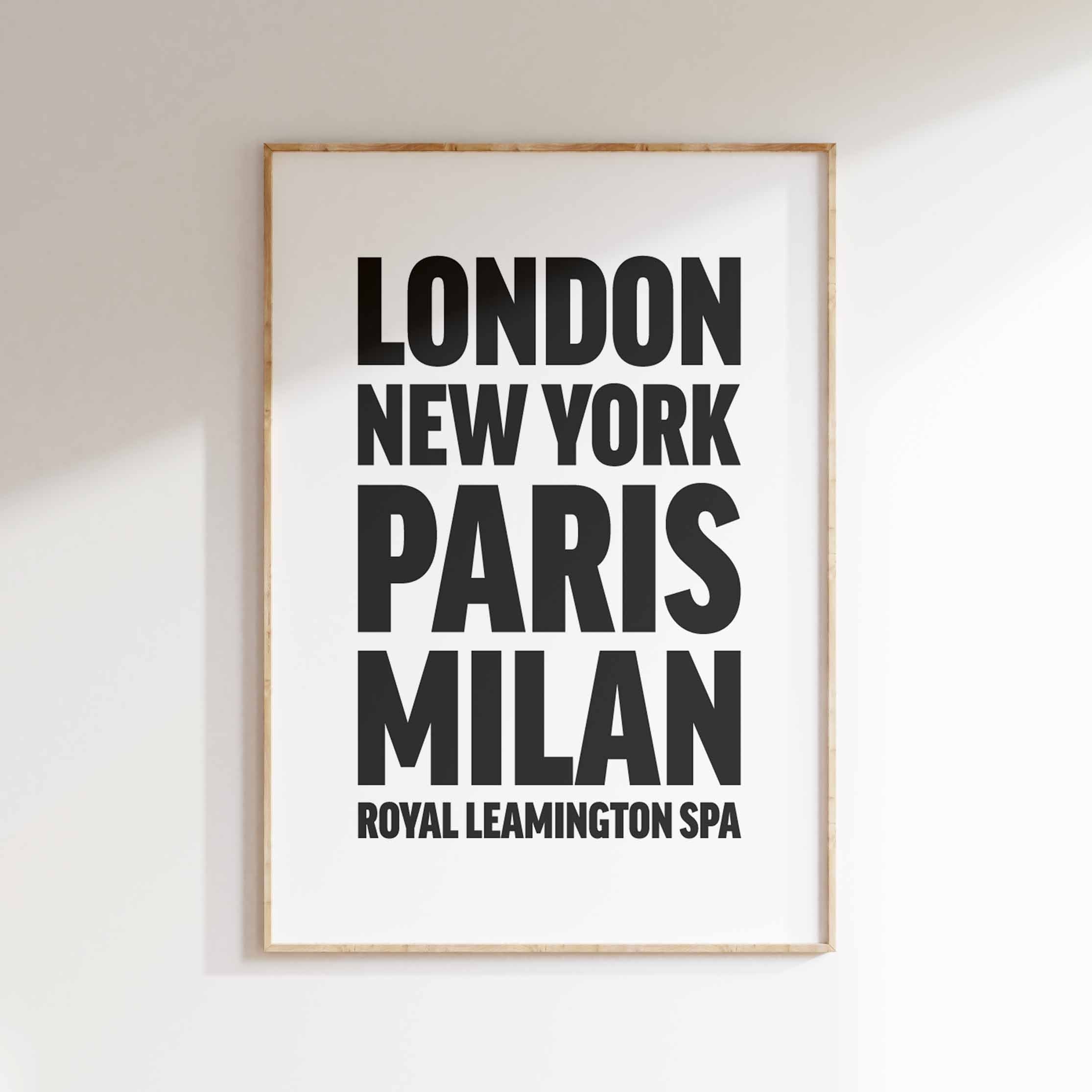 ROYAL LEAMINGTON SPA poster