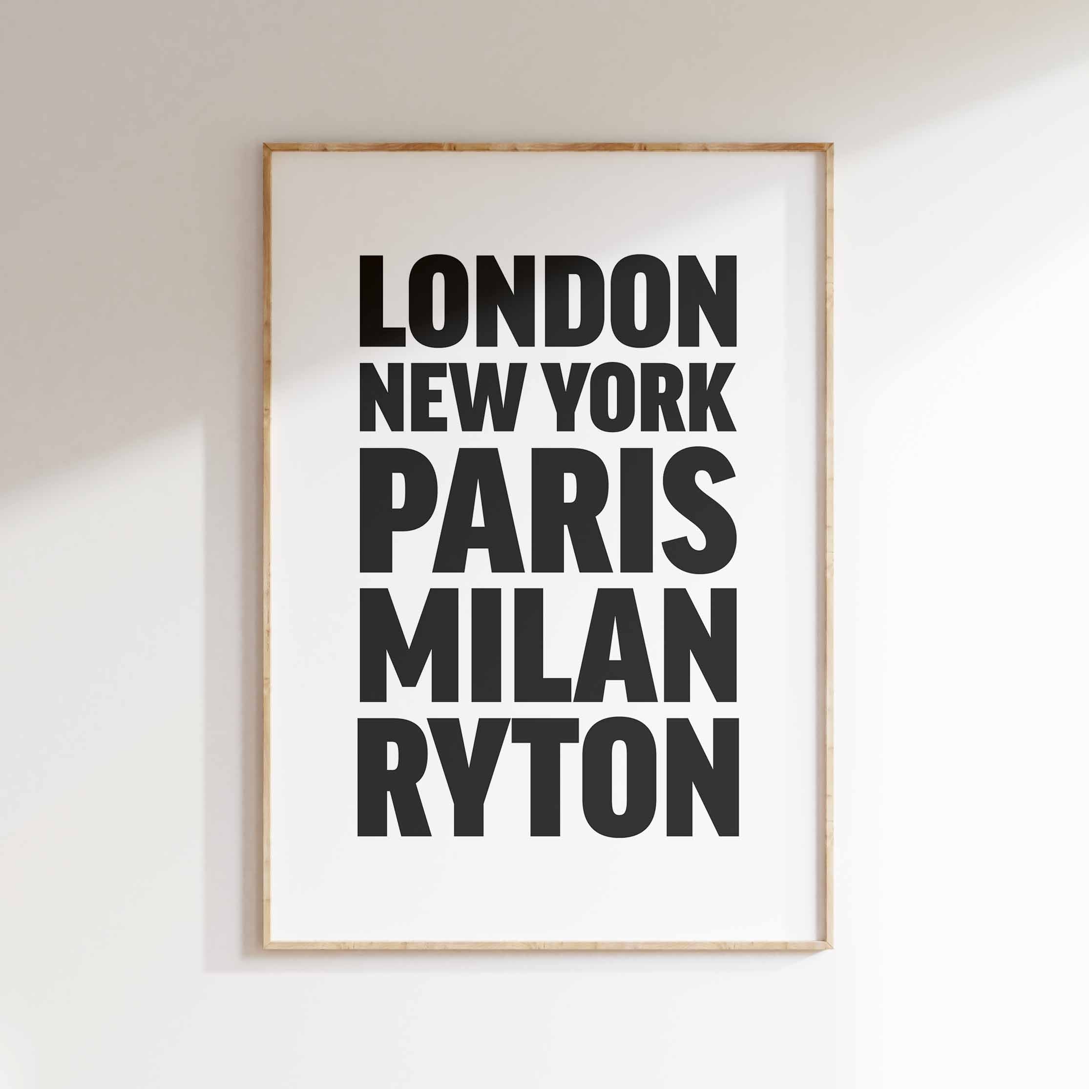 RYTON poster