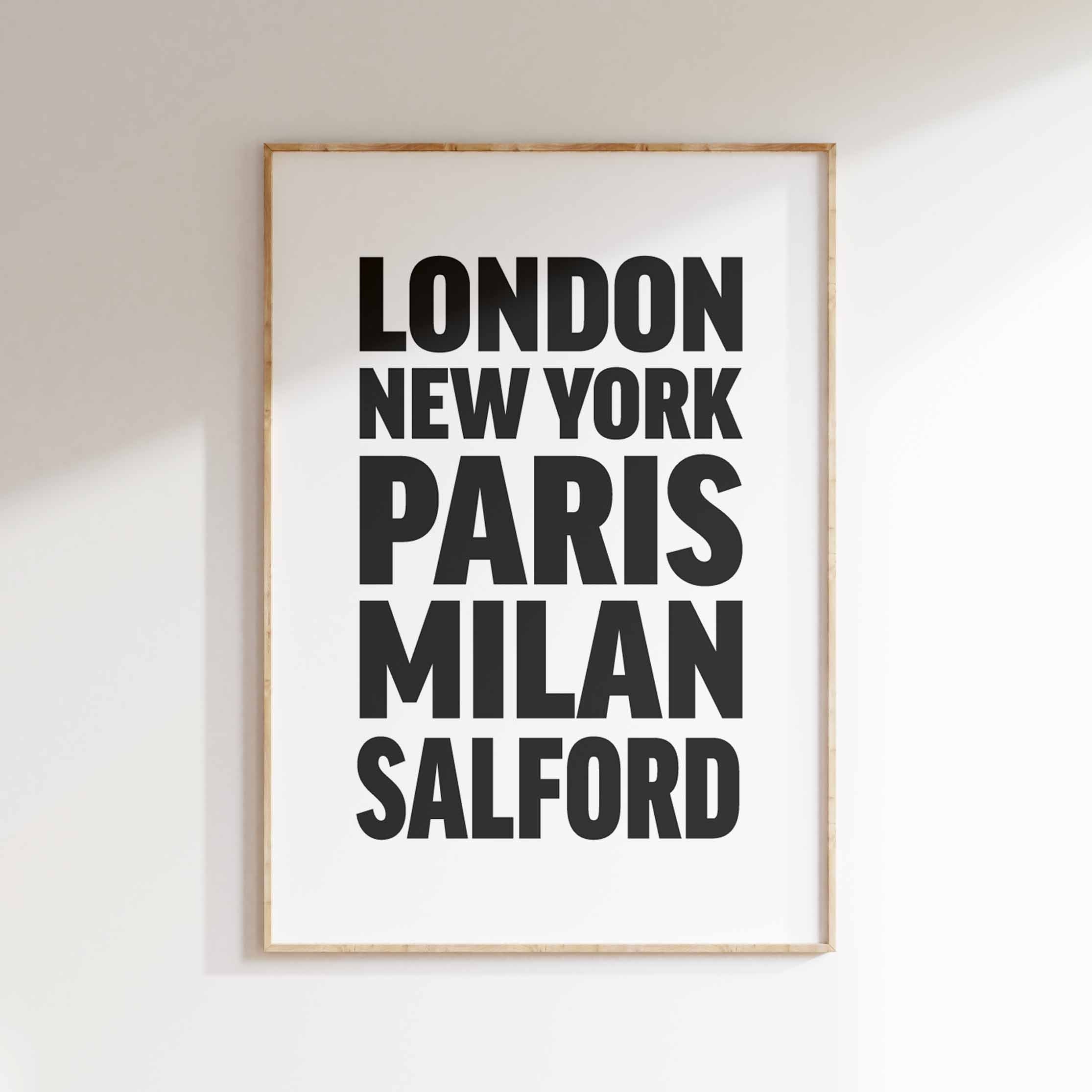 SALFORD poster