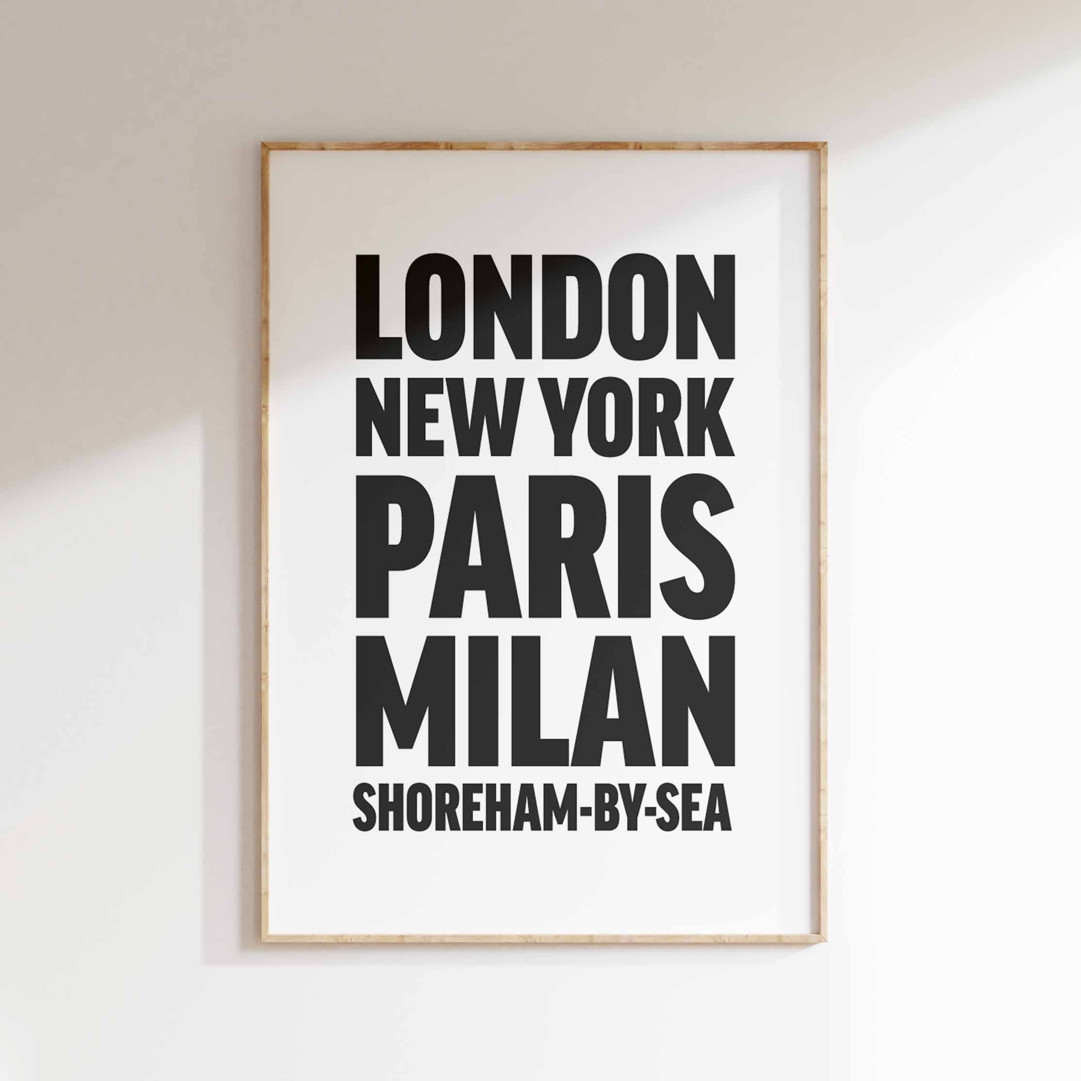 SHOREHAM-BY-SEA poster