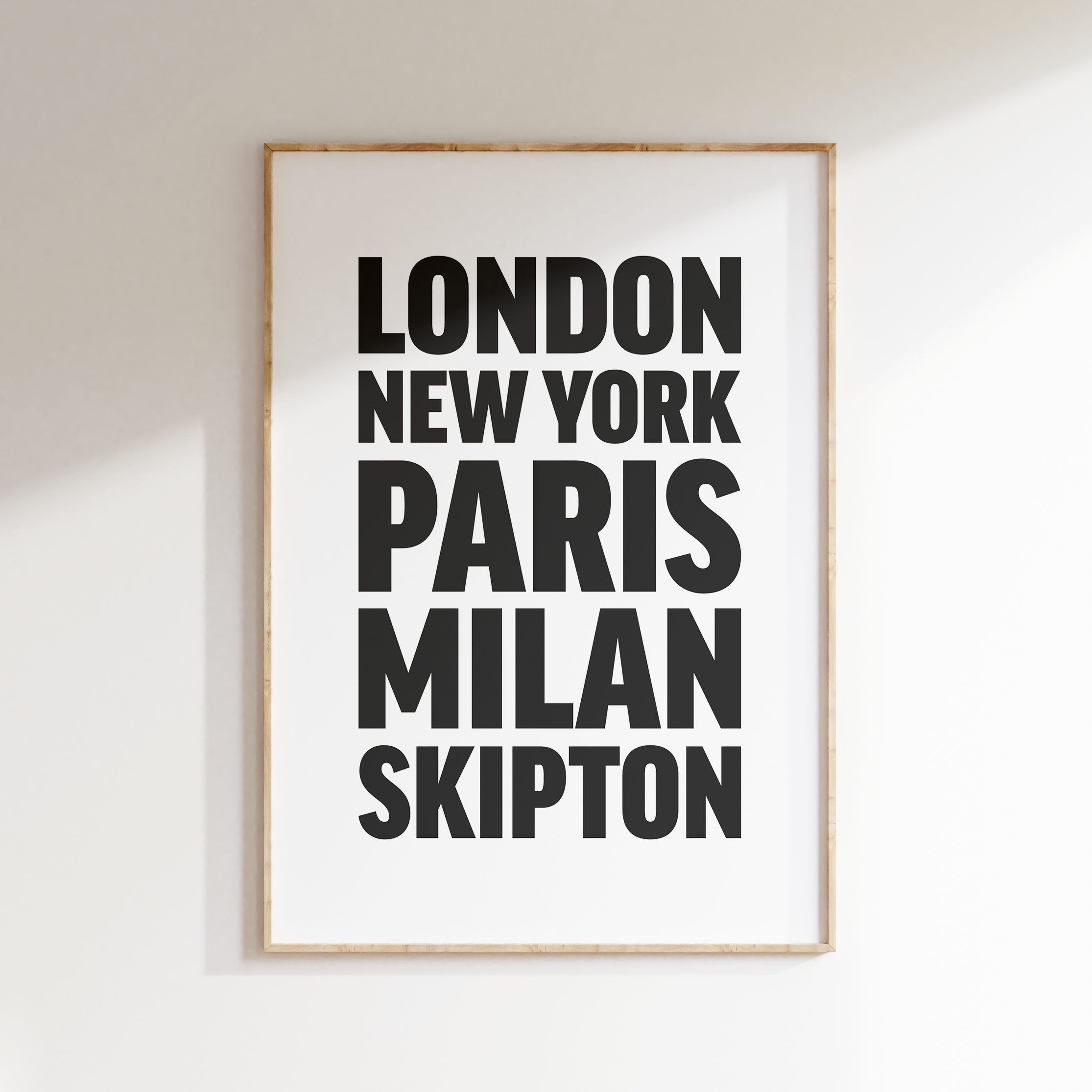 SKIPTON poster