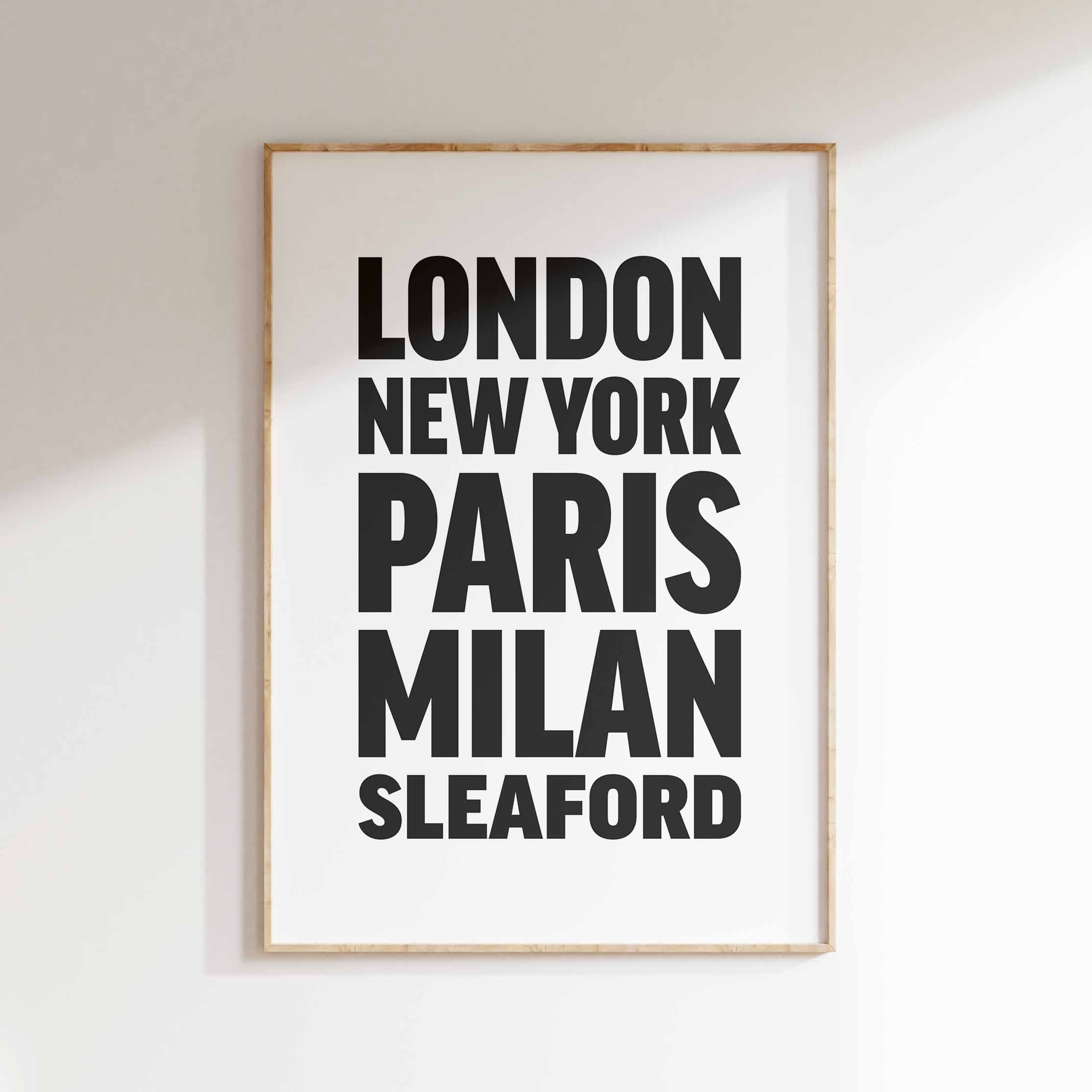 SLEAFORD poster