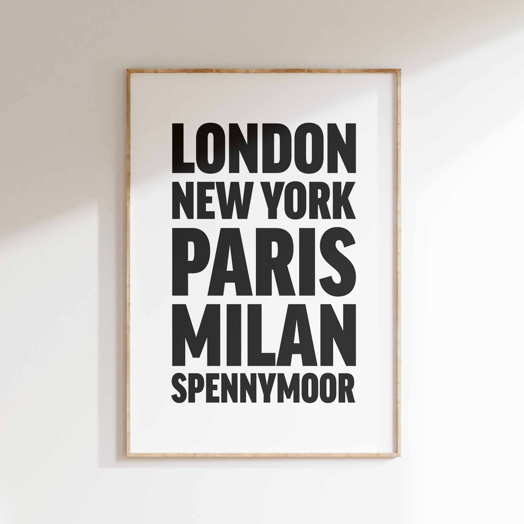 SPENNYMOOR poster